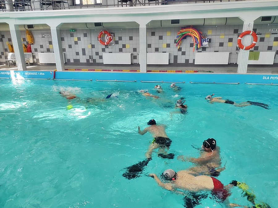 Hokej pod wodą Walenie Siemianowice Śląskie Trening 12 X 2024